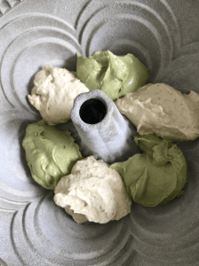 Matcha-Marmorgugelhupf 10s