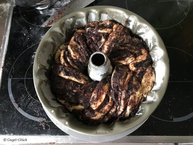 Hefezopf in der Form s