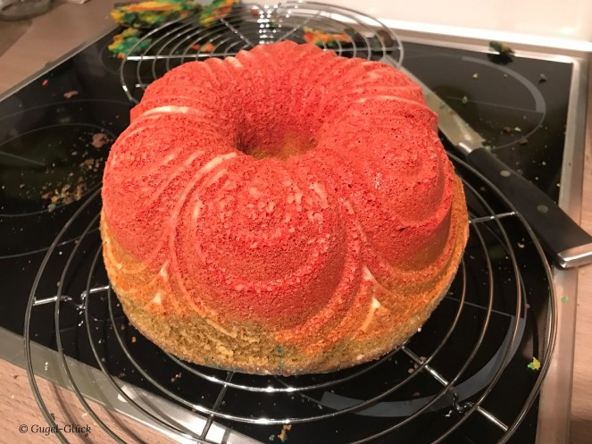Regenbogenkuchen ganz einfach mit Meerjungfrau