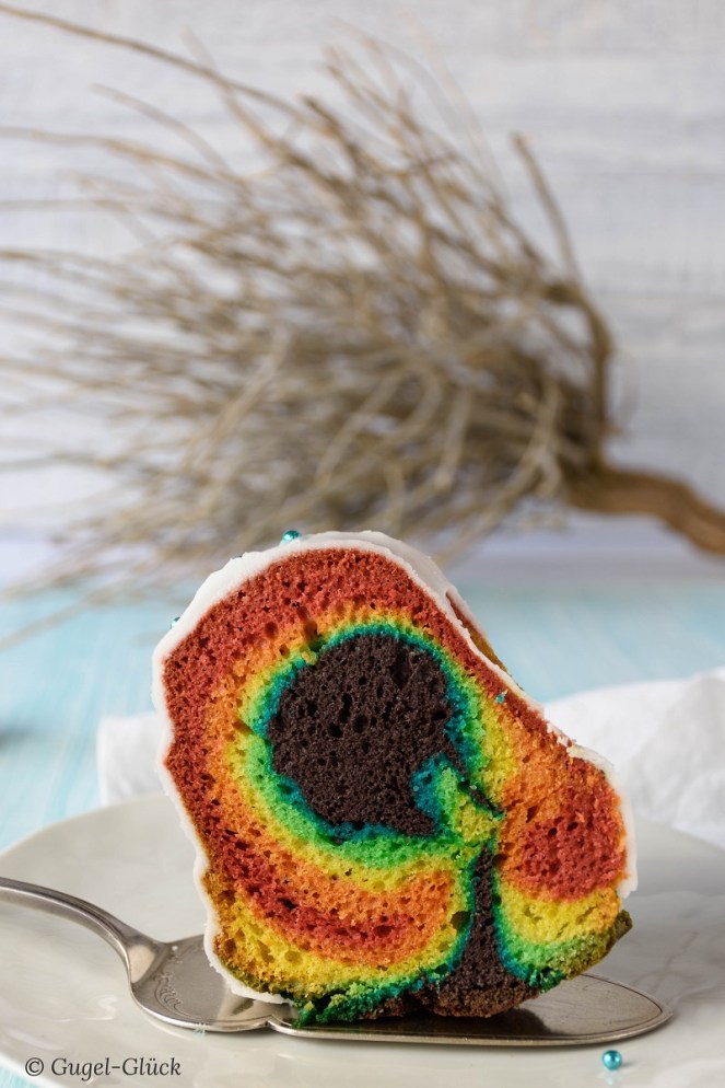 Regenbogenkuchen mit Meerjungfrau 02 Ss